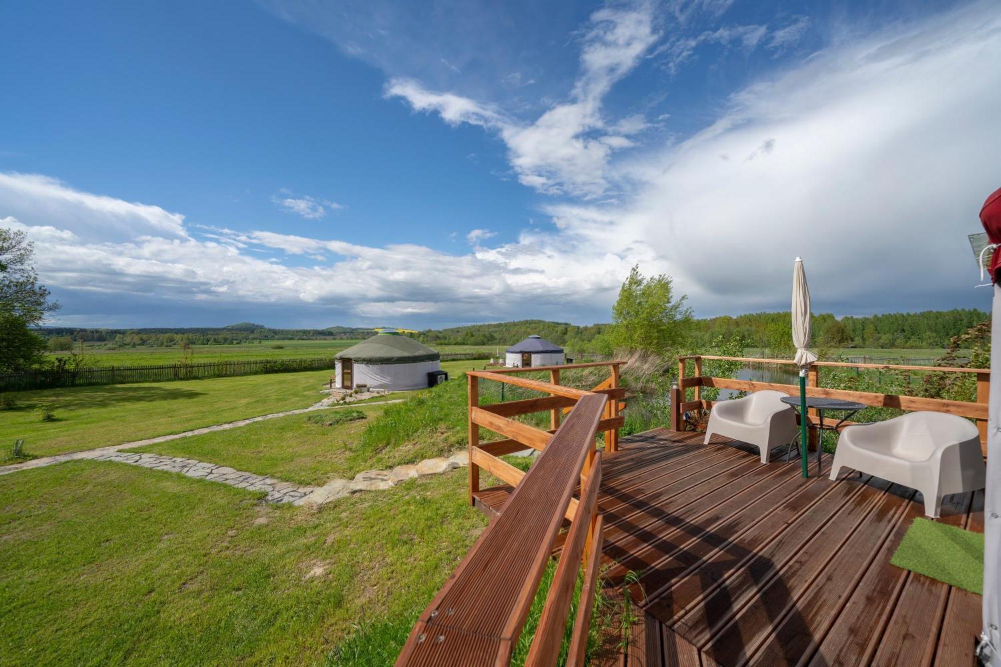Dom W Domu - Izera Glamping Bed and Breakfast Gajowka  Exteriör bild